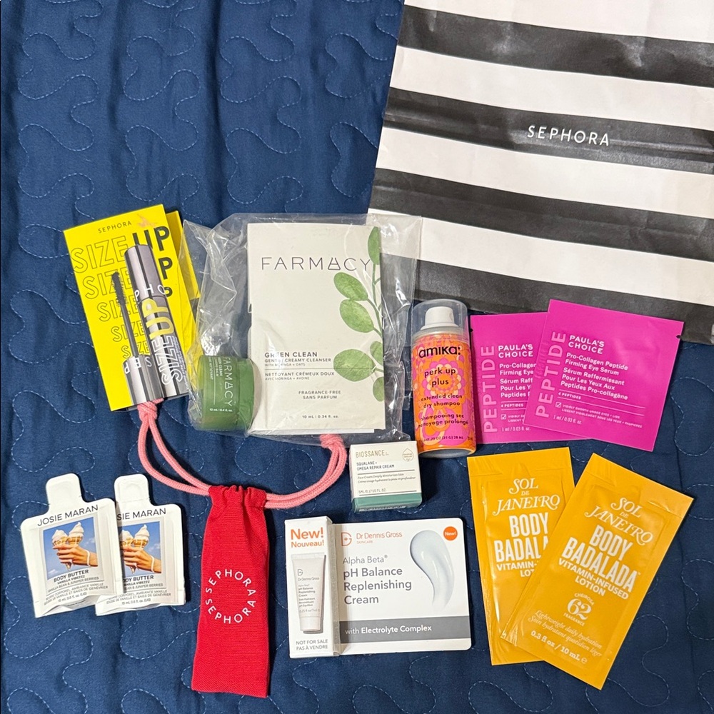 Sephora sample set